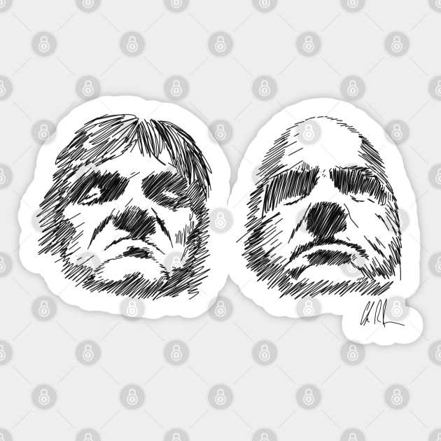 JB and KG Sticker by 51Deesigns